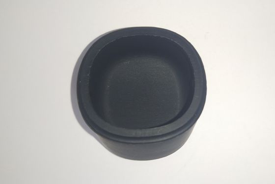 أسود المطاط أجزاء المطاط أسطواني كم مقبض 1 * 25mm