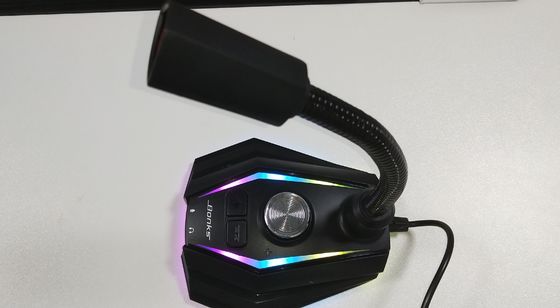 كمبيوتر سطح المكتب والكمبيوتر المحمول USB ميكروفون سلكي لعبة مغير الصوت المباشر ميكروفون الدردشة الصوتية
