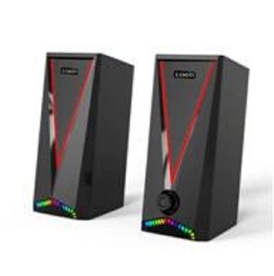 مكبر صوت كمبيوتر RGB للعب أجهزة الكمبيوتر المحمولة USB الصوت الصغير سوبر حجم Subwoofers سطح المكتب